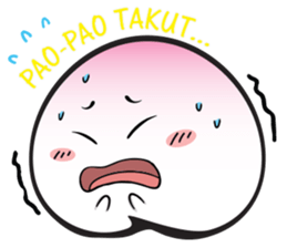 PaoPao Shoutao - Peach Bun sticker #11416934