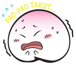 PaoPao Shoutao - Peach Bun sticker #11416934
