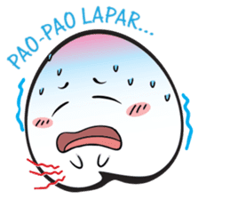 PaoPao Shoutao - Peach Bun sticker #11416935