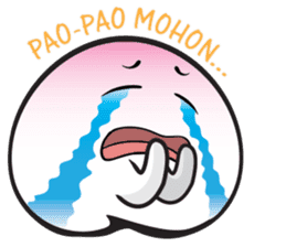 PaoPao Shoutao - Peach Bun sticker #11416943