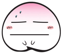 PaoPao Shoutao - Peach Bun sticker #11416951