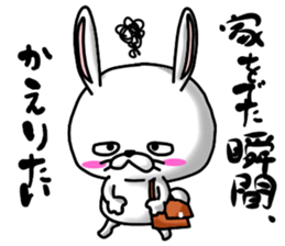 Because he is a rabbit sticker #11416993