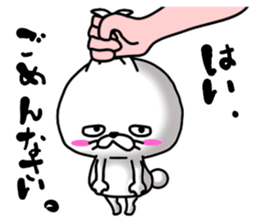 Because he is a rabbit sticker #11416996