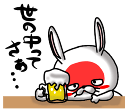 Because he is a rabbit sticker #11417001