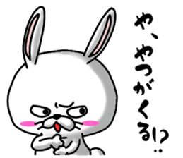 Because he is a rabbit sticker #11417004