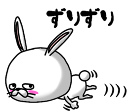 Because he is a rabbit sticker #11417013