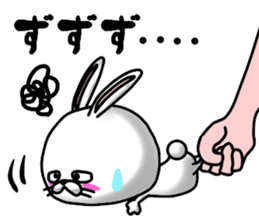 Because he is a rabbit sticker #11417014