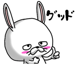 Because he is a rabbit sticker #11417020