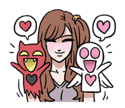 AsB - 120 Love Reaction sticker #11417233