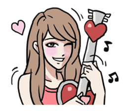 AsB - 120 Love Reaction sticker #11417246