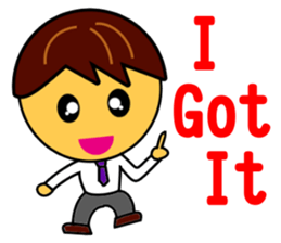 Happy business (English Ver) sticker #11417529