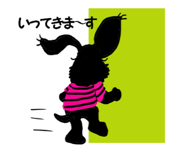 Black Miniature Schnauzer COCO 2 sticker #11417768