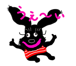 Black Miniature Schnauzer COCO 2 sticker #11417788