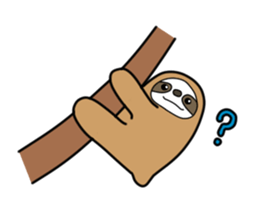 Sloth stickers sticker #11417877