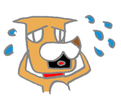 Chamaru is a dog sticker #11418004