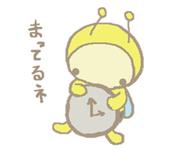 A little honey bee sticker 3 sticker #11418837