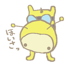 A little honey bee sticker 3 sticker #11418844