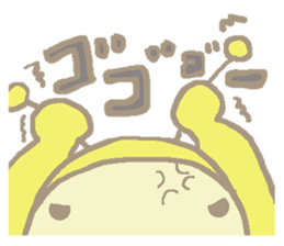 A little honey bee sticker 3 sticker #11418847