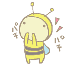 A little honey bee sticker 3 sticker #11418852