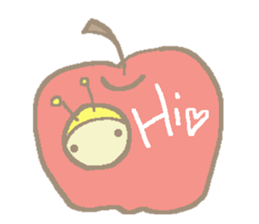 A little honey bee sticker 3 sticker #11418857