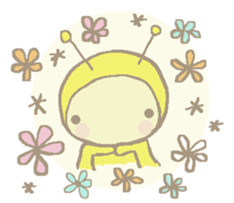 A little honey bee sticker 3 sticker #11418871