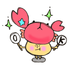 Mr. Cancer mushroom sticker #11419037