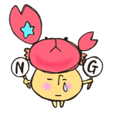 Mr. Cancer mushroom sticker #11419038