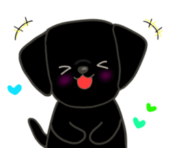 Love Love Labrador ! sticker #11419073