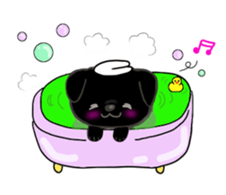 Love Love Labrador ! sticker #11419109