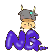 A constellation  Mr. Taurus mushroom. sticker #11419198