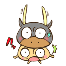 A constellation  Mr. Taurus mushroom. sticker #11419228