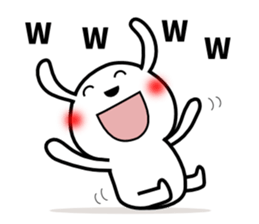 Cute rabbit 7st sticker #11419275