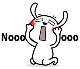 Cute rabbit 7st sticker #11419279