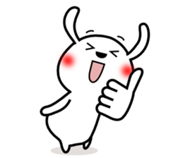 Cute rabbit 7st sticker #11419308
