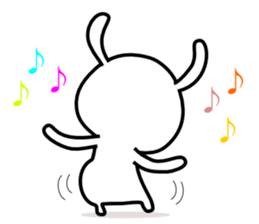 Cute rabbit 7st sticker #11419309