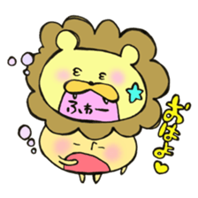 Mr. Leo mushroom sticker #11419432