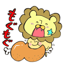 Mr. Leo mushroom sticker #11419440