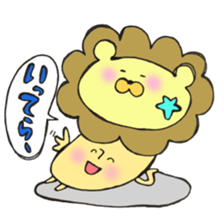 Mr. Leo mushroom sticker #11419451