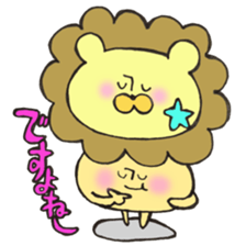 Mr. Leo mushroom sticker #11419459