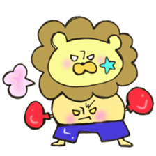 Mr. Leo mushroom sticker #11419465