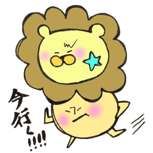 Mr. Leo mushroom sticker #11419471