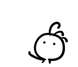 Cave painting of Native American 5 sticker #11419841