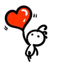 Cave painting of Native American 5 sticker #11419843