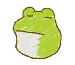 Keko the frog "frog's graffiti" sticker #11420084