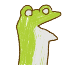 Keko the frog "frog's graffiti" sticker #11420089