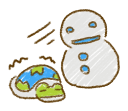 Keko the frog "frog's graffiti" sticker #11420095