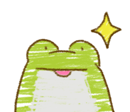 Keko the frog "frog's graffiti" sticker #11420098