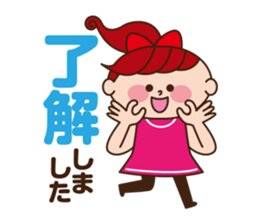 2 housewives conversation Sticker sticker #11420232