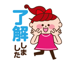 2 housewives conversation Sticker sticker #11420232