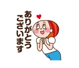 2 housewives conversation Sticker sticker #11420234